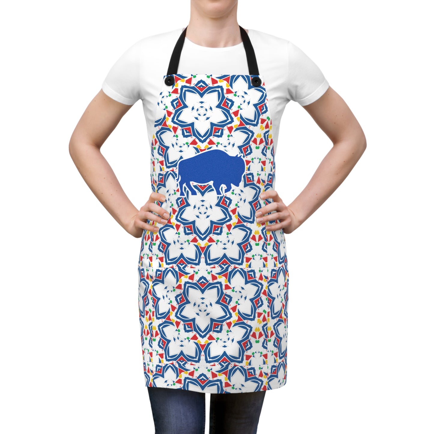 Buff Football Apron with a Mash Up design