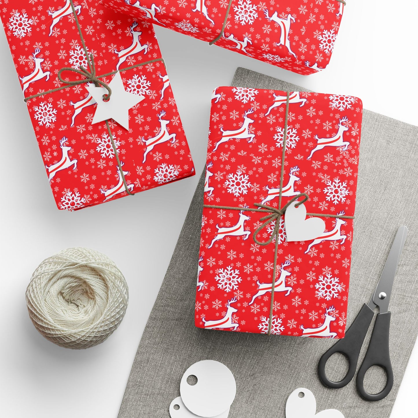 Red Billsmas Wrapping Paper