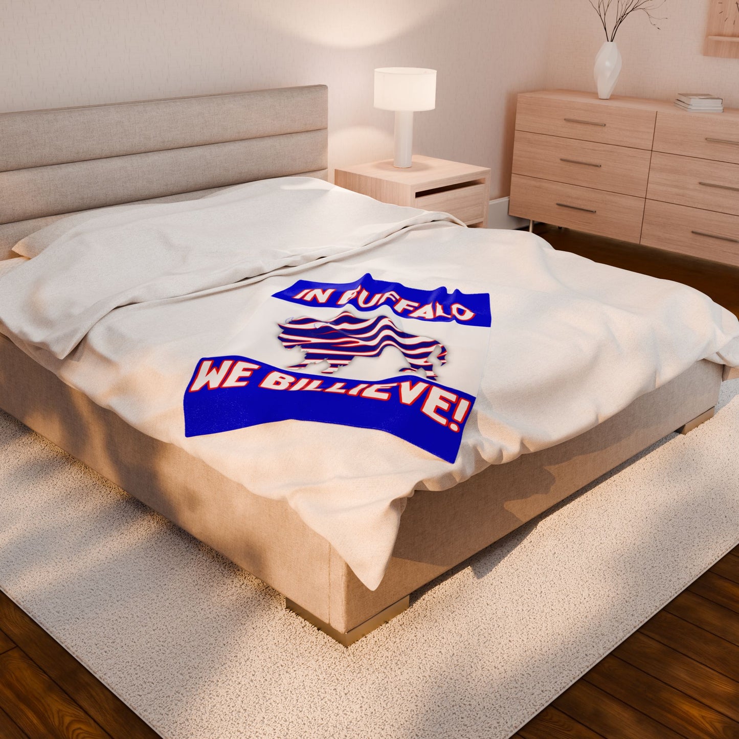 In Buffalo, We Billieve  Plush Blanket