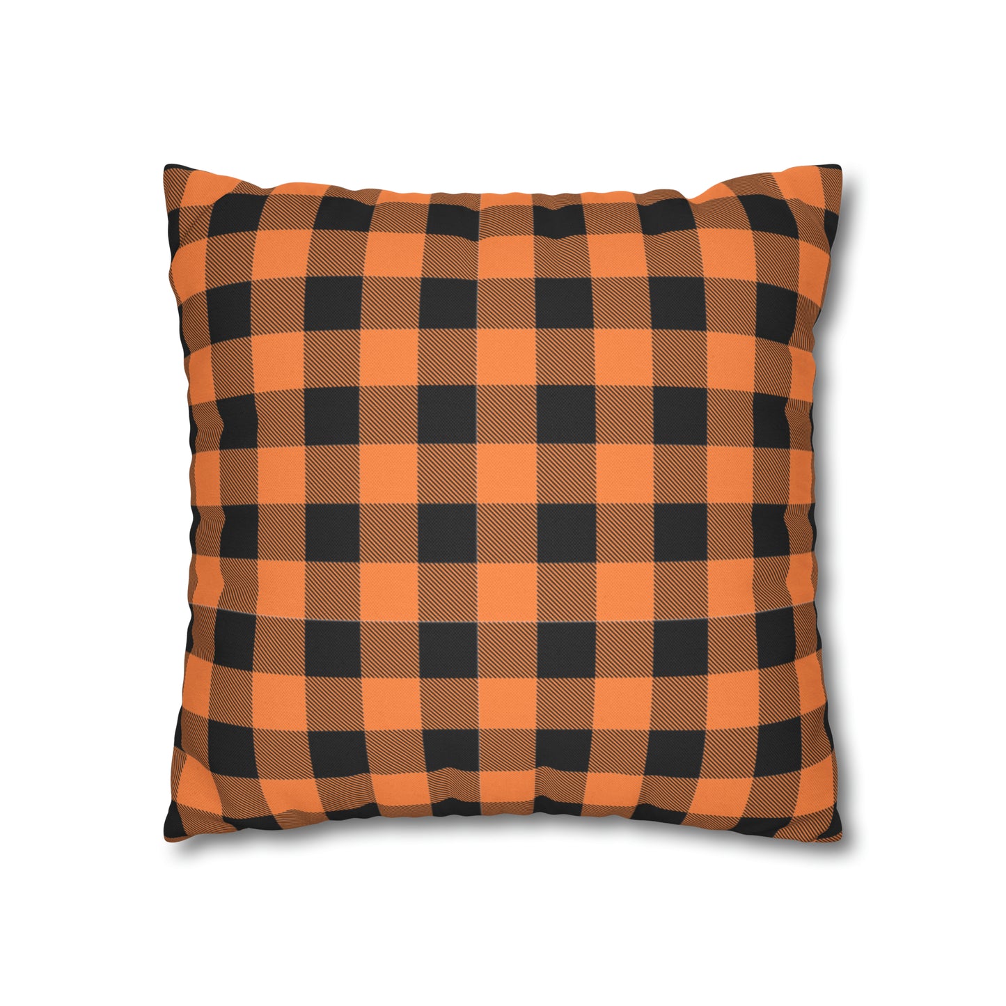 Bandits Buffalo Plaid Spun Polyester Square Pillow Case