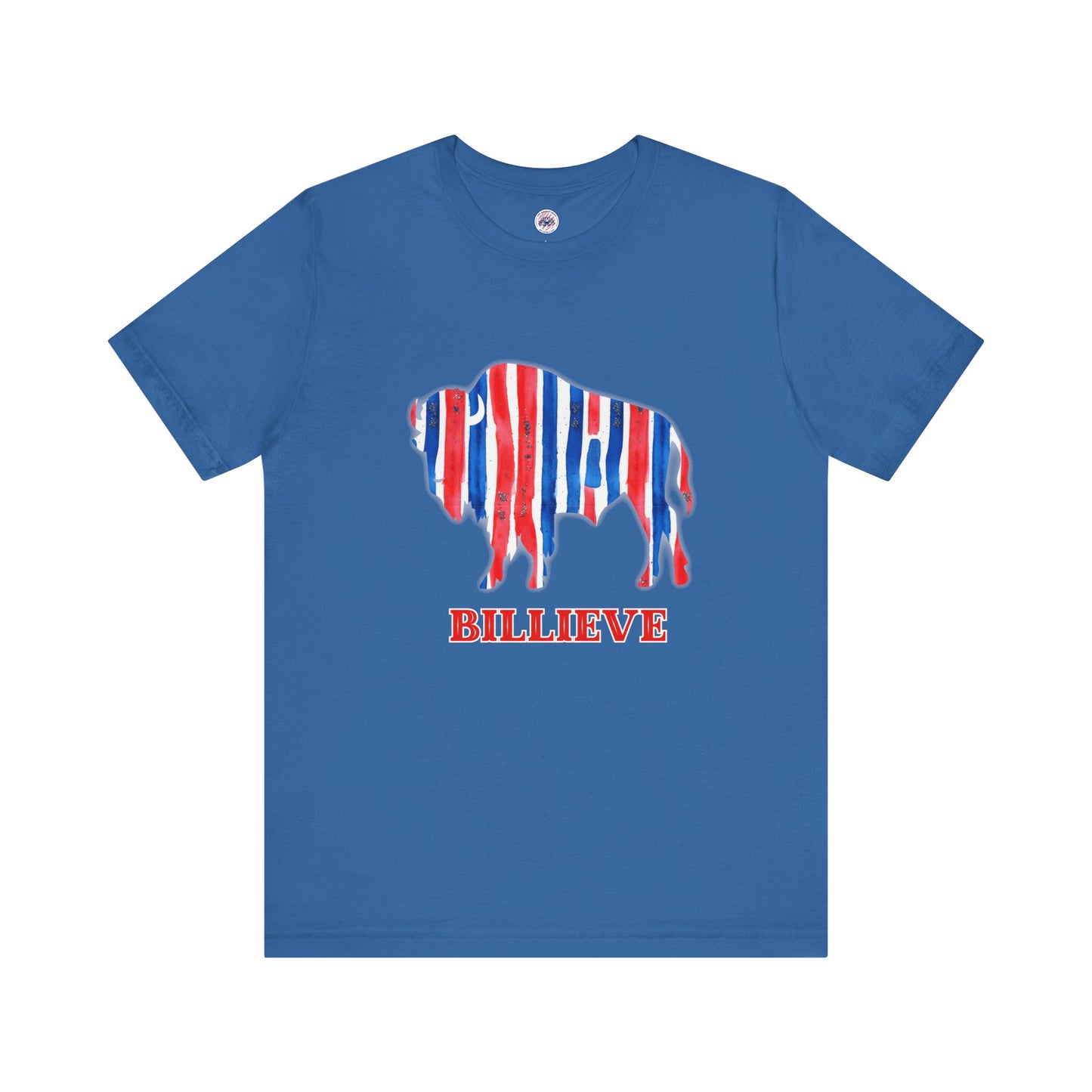 Watercolor Buffalo Unisex Short Sleeve Tee