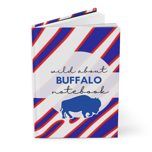 Buffalo Zubaz 6" x 9" 150 Page (75 sheets of white lined paper) Hardcover Matte Journal