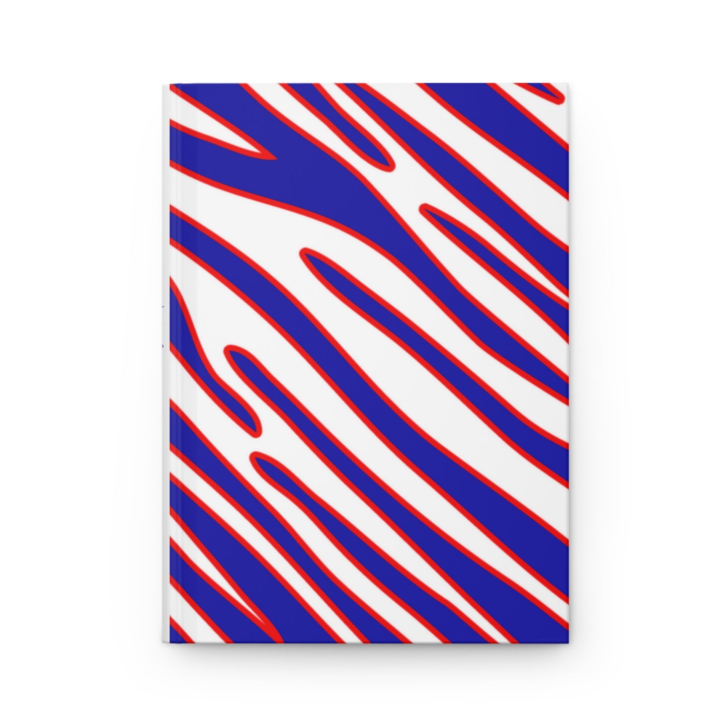 zubaz print BUFFALO 6" x 9" 150 Page (75 sheets) white lined paper Hardcover Journal Paw Print Design