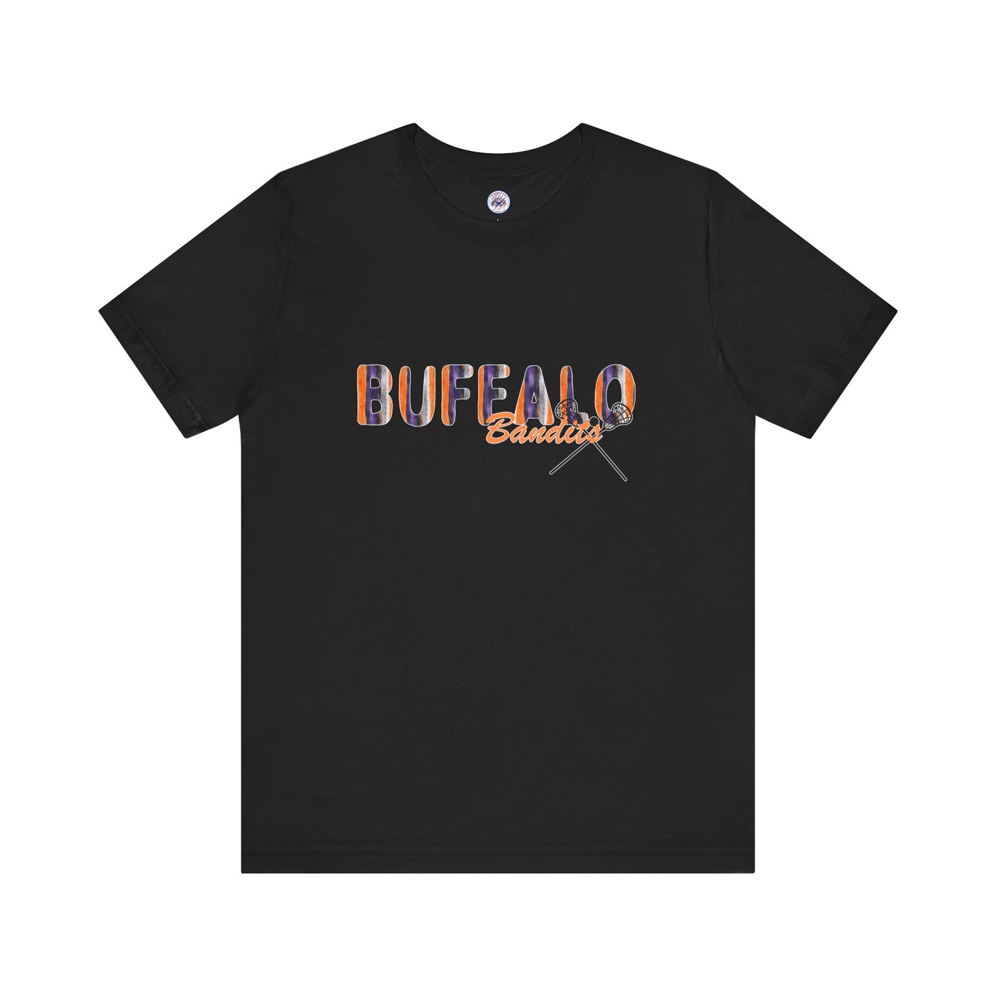 Bandits Watercolor Buffalo Unisex Short Sleeve Tee