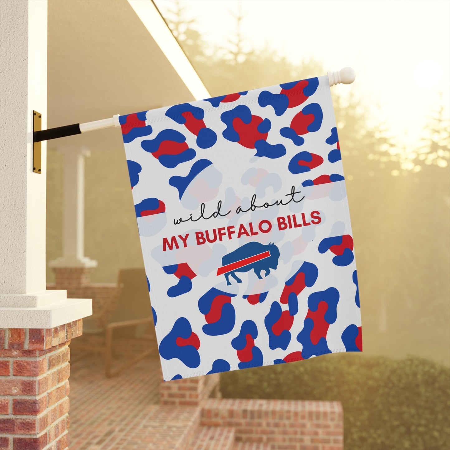 Wild About Buffalo Garden Flags Design #5