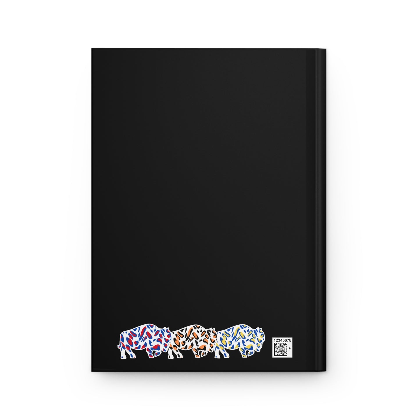 Home is Where the Herd Is BUFFALO, New York 6" x 9" 150 Page (75 sheets) white lined paper Hardcover Journal