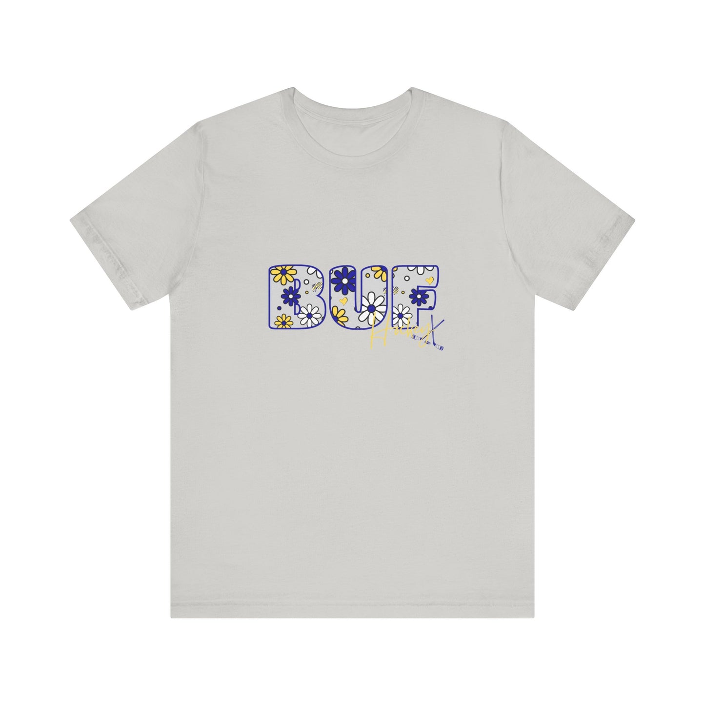 Buffalo Sabres Flower Power Print T-Shirt