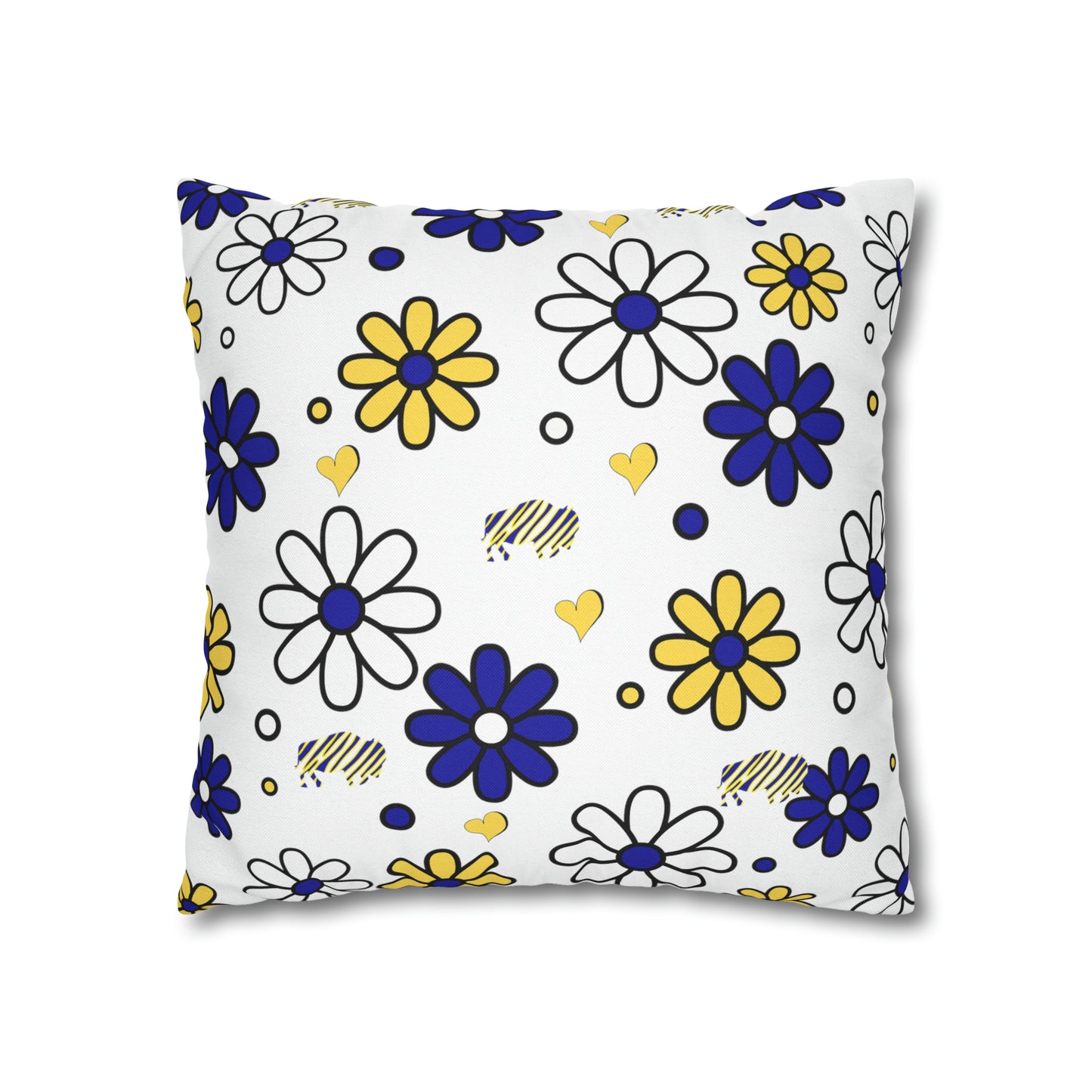 Sabres Flower Power Pillow Case