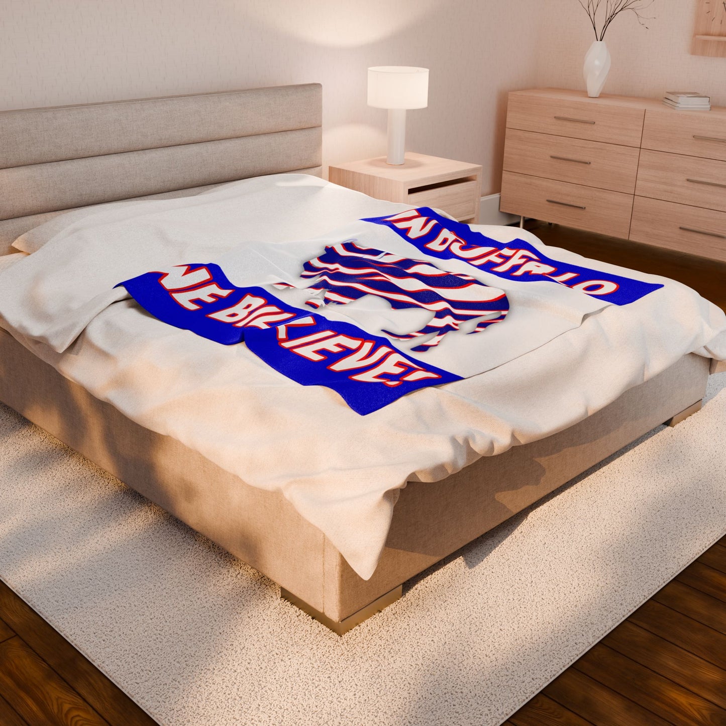 In Buffalo, We Billieve  Plush Blanket