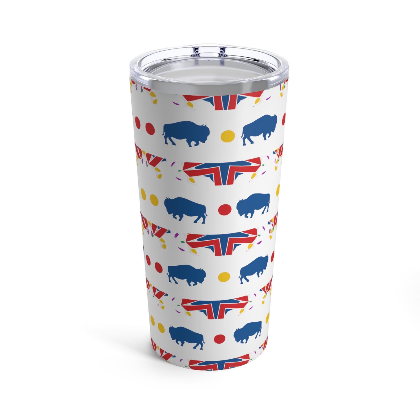 Line 'em Up Buffalo Mash Up  Tumbler 20oz