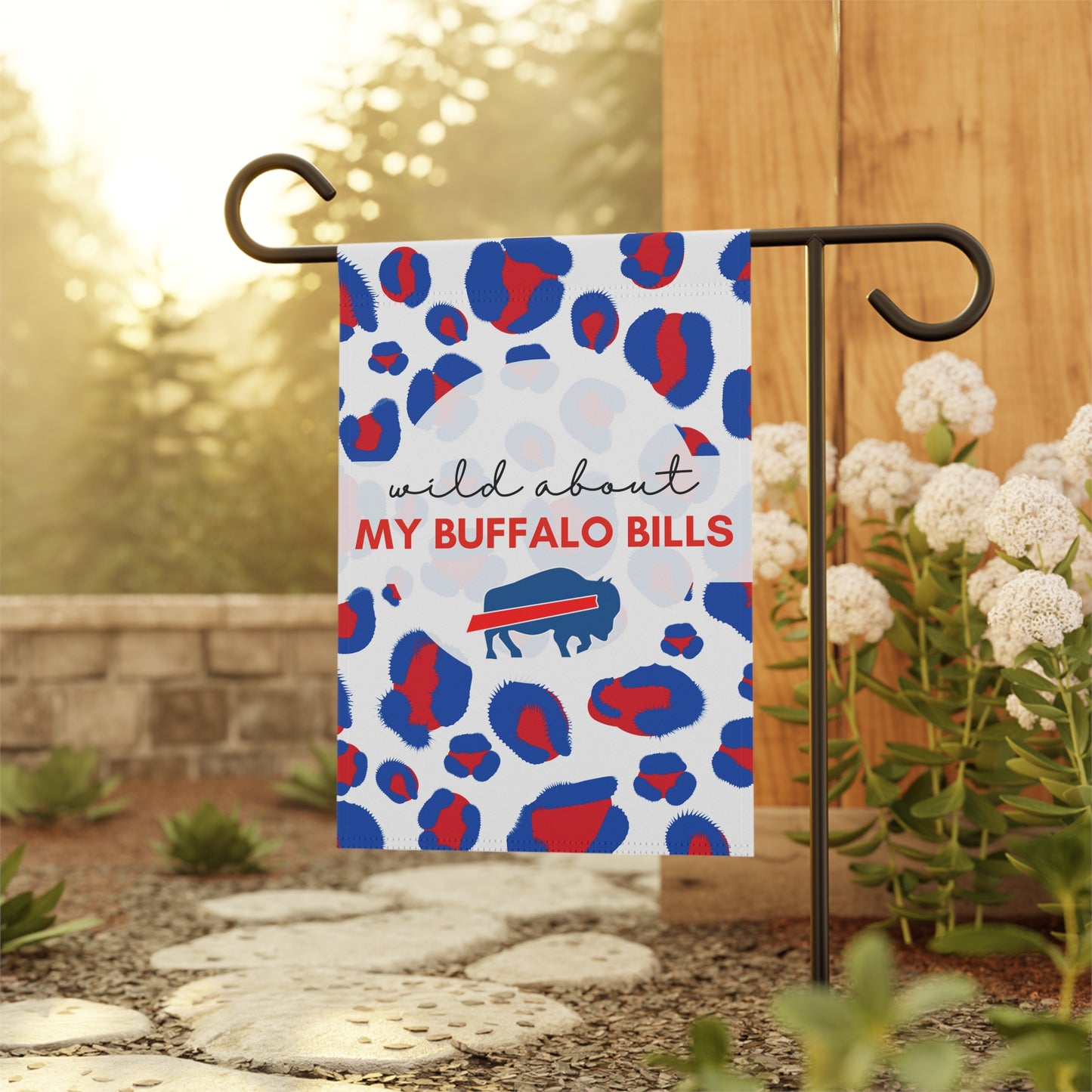 Wild About Buffalo Garden Flags Design #10