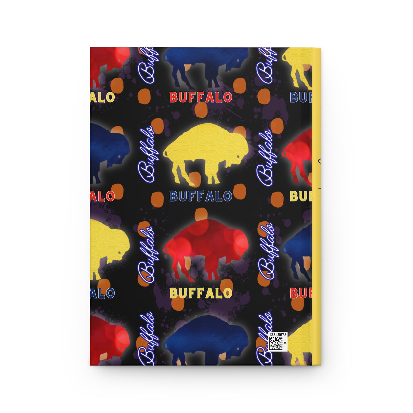 BUFFALO Stampede 6" x 9" 150 Page (75 sheets) white lined paper Hardcover Journal Matte