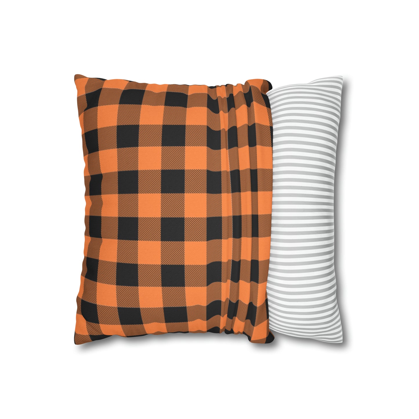 Bandits Buffalo Plaid Spun Polyester Square Pillow Case