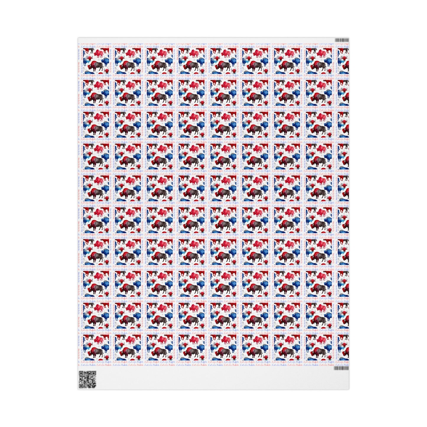 Buffalo Stampede Wrapping Paper