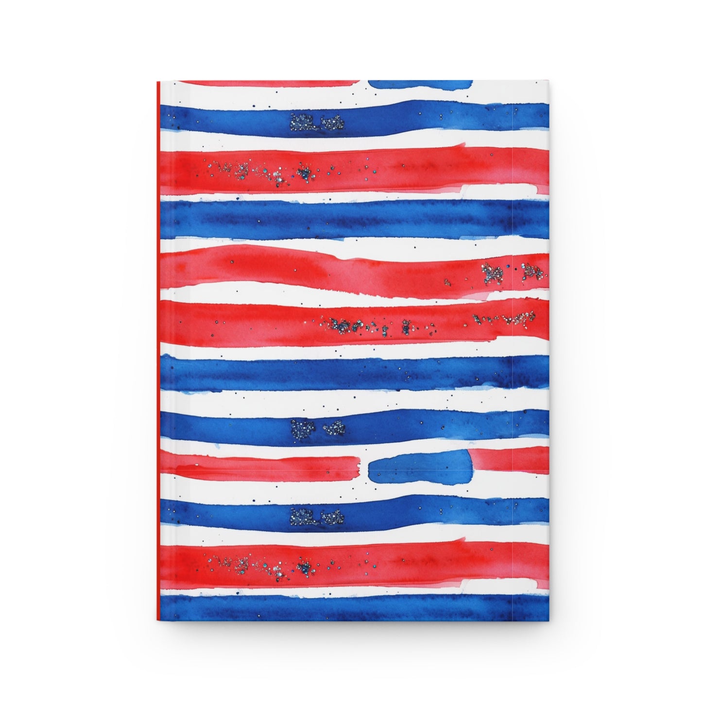 Buffalo Bills Watercolor 6" x 9" 150 Page (75 sheets) white lined paper Hardcover Journal