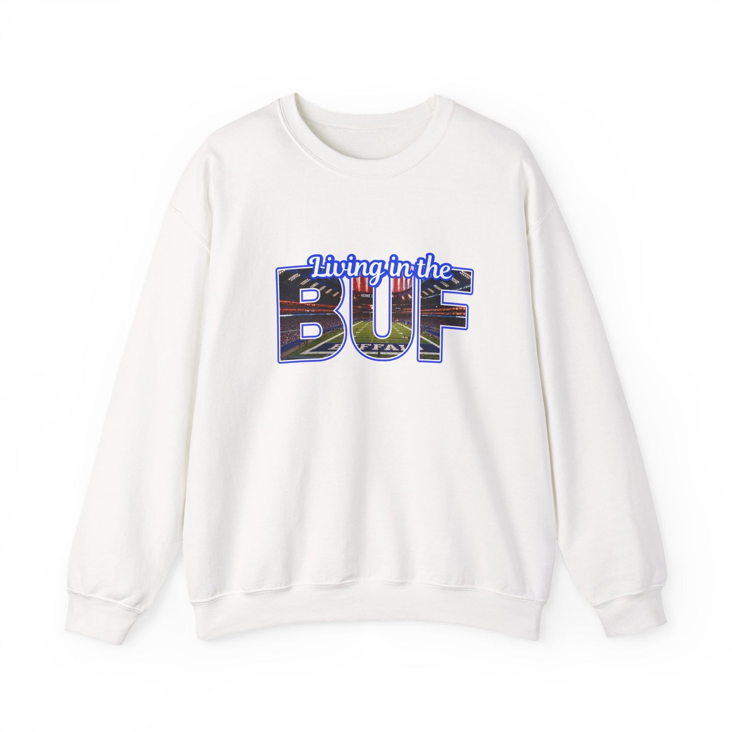 BUF New Stadium Unisex Heavy Blend™ Crewneck Sweatshirt