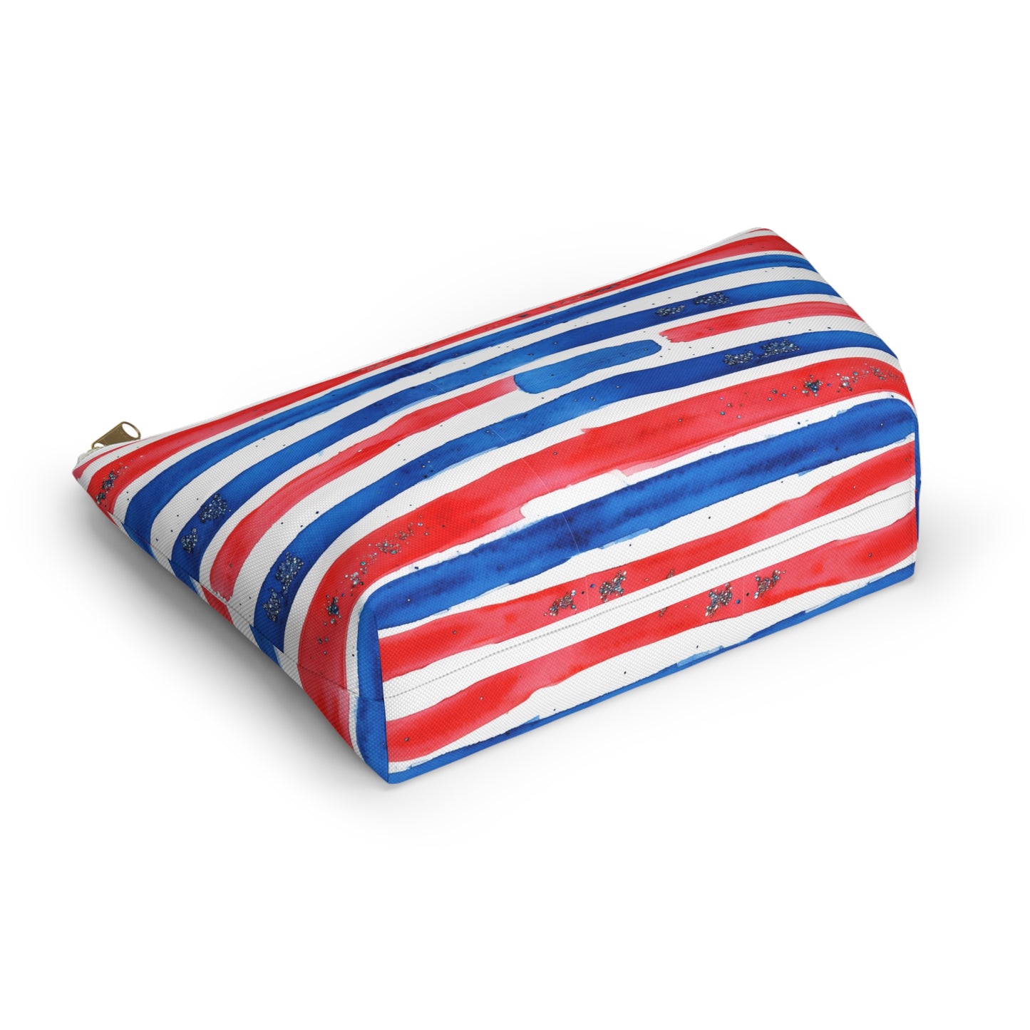 Buffalo Bills Watercolor Striped Accessory Pouch w T-bottom