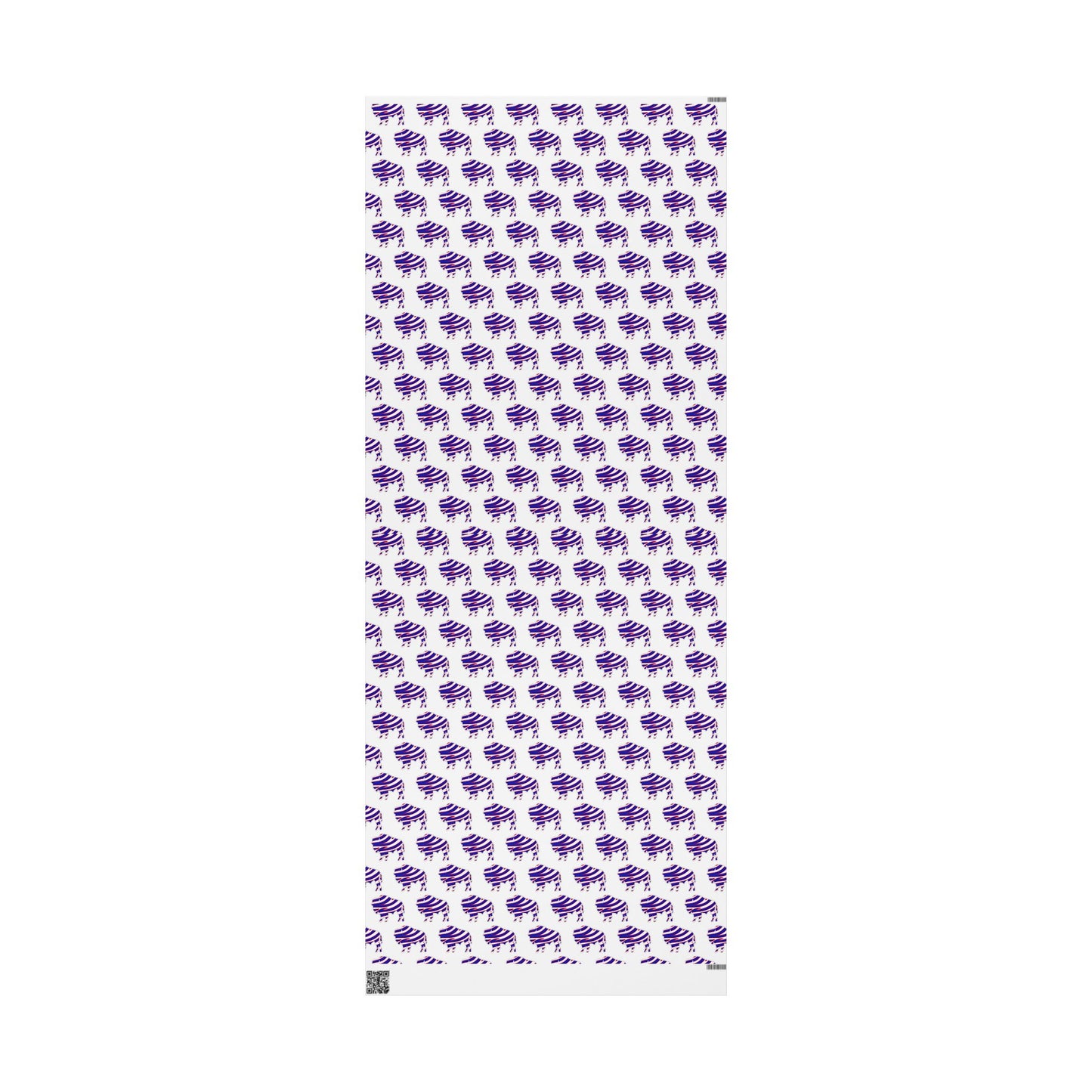 Striped Buffalo Wrapping Paper