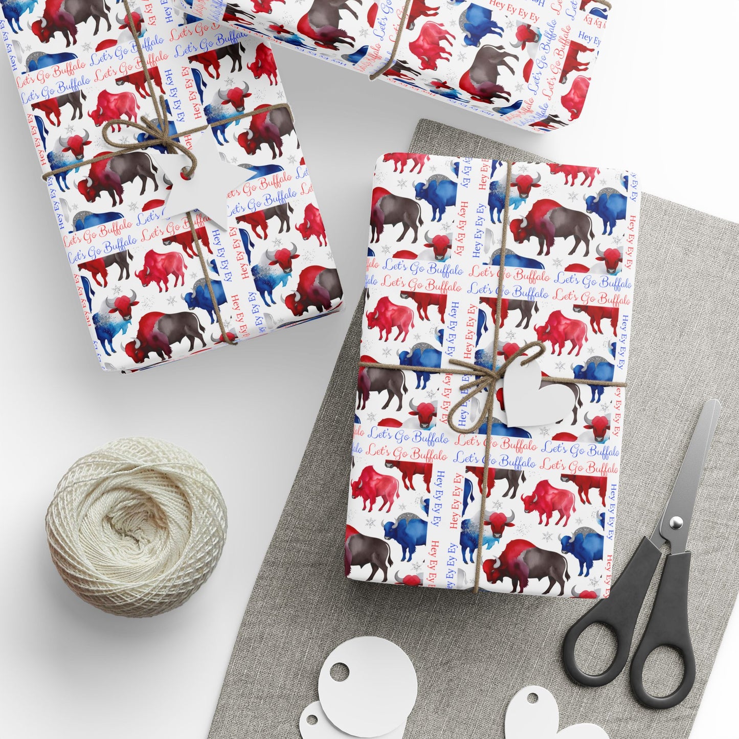 Buffalo Stampede Wrapping Paper