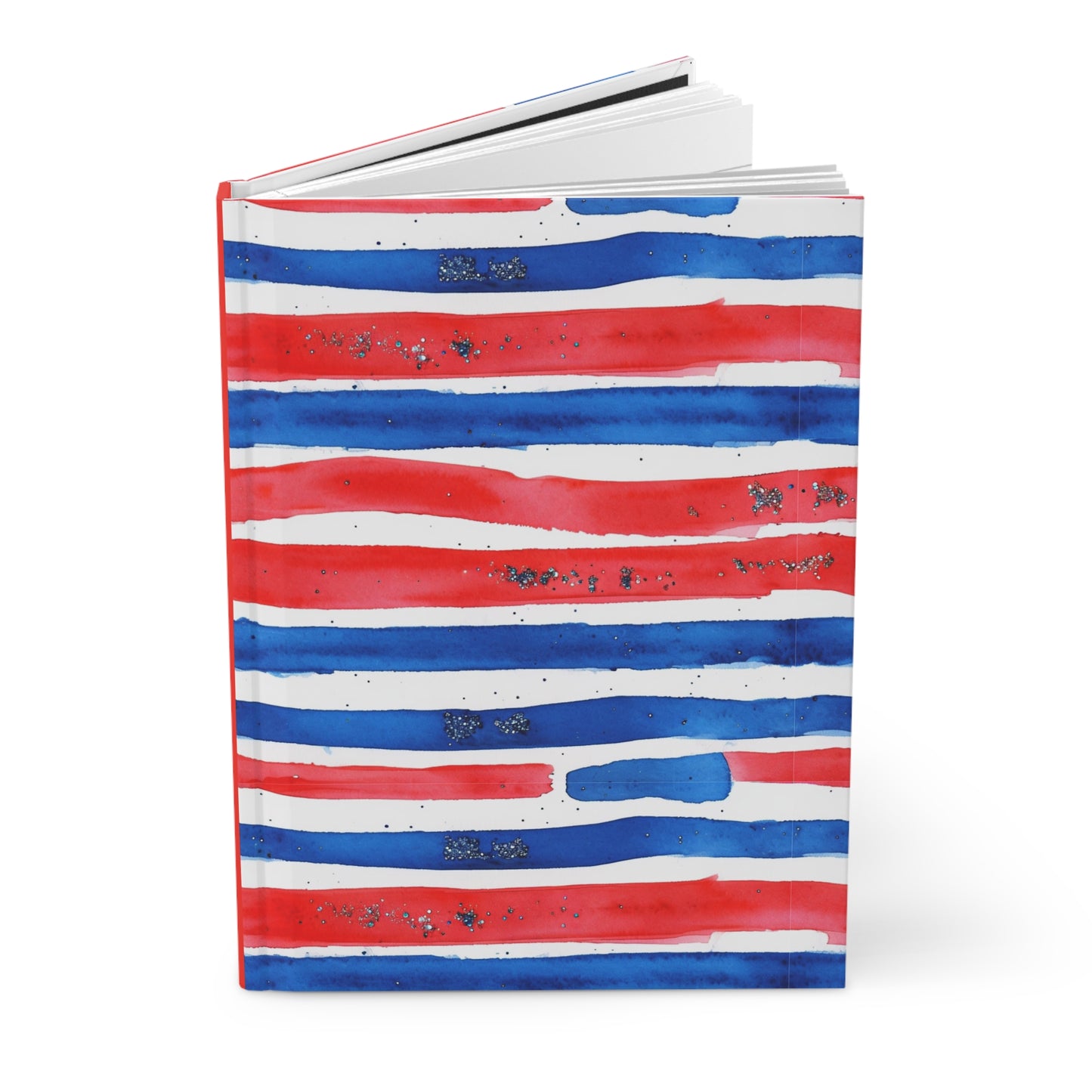 Buffalo Bills Watercolor 6" x 9" 150 Page (75 sheets) white lined paper Hardcover Journal