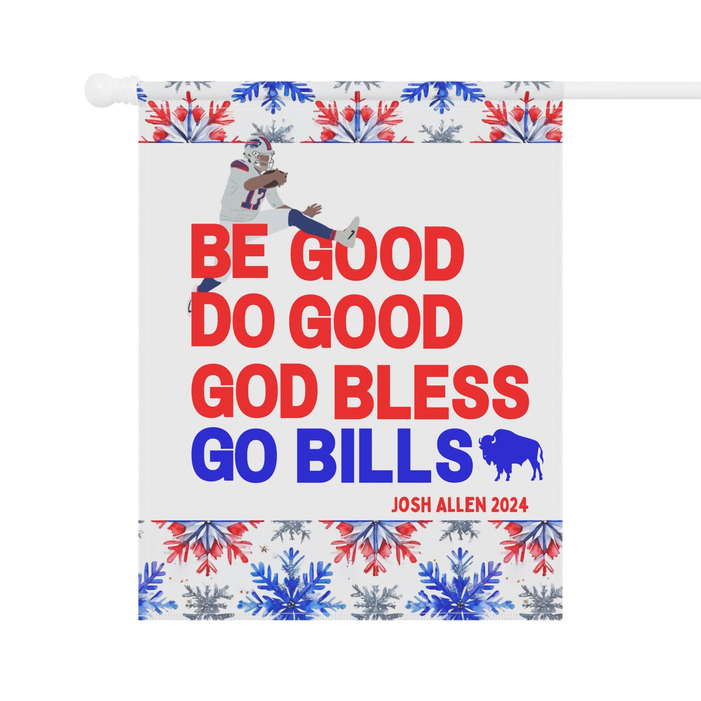 Winter Theme , Be Good, Do Good Flag