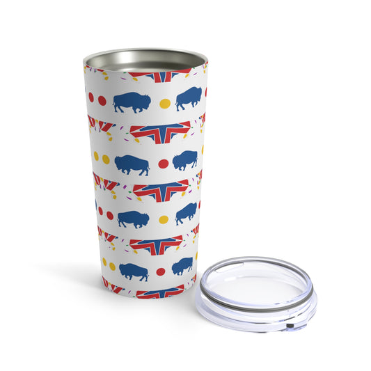 Line 'em Up Buffalo Mash Up  Tumbler 20oz