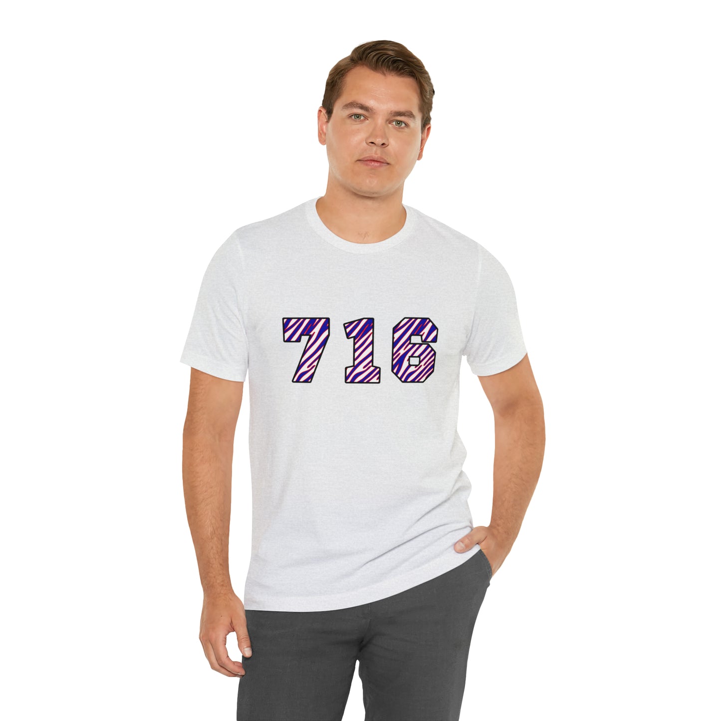 716 Buffalo Bills Zubaz Print T-Shirt