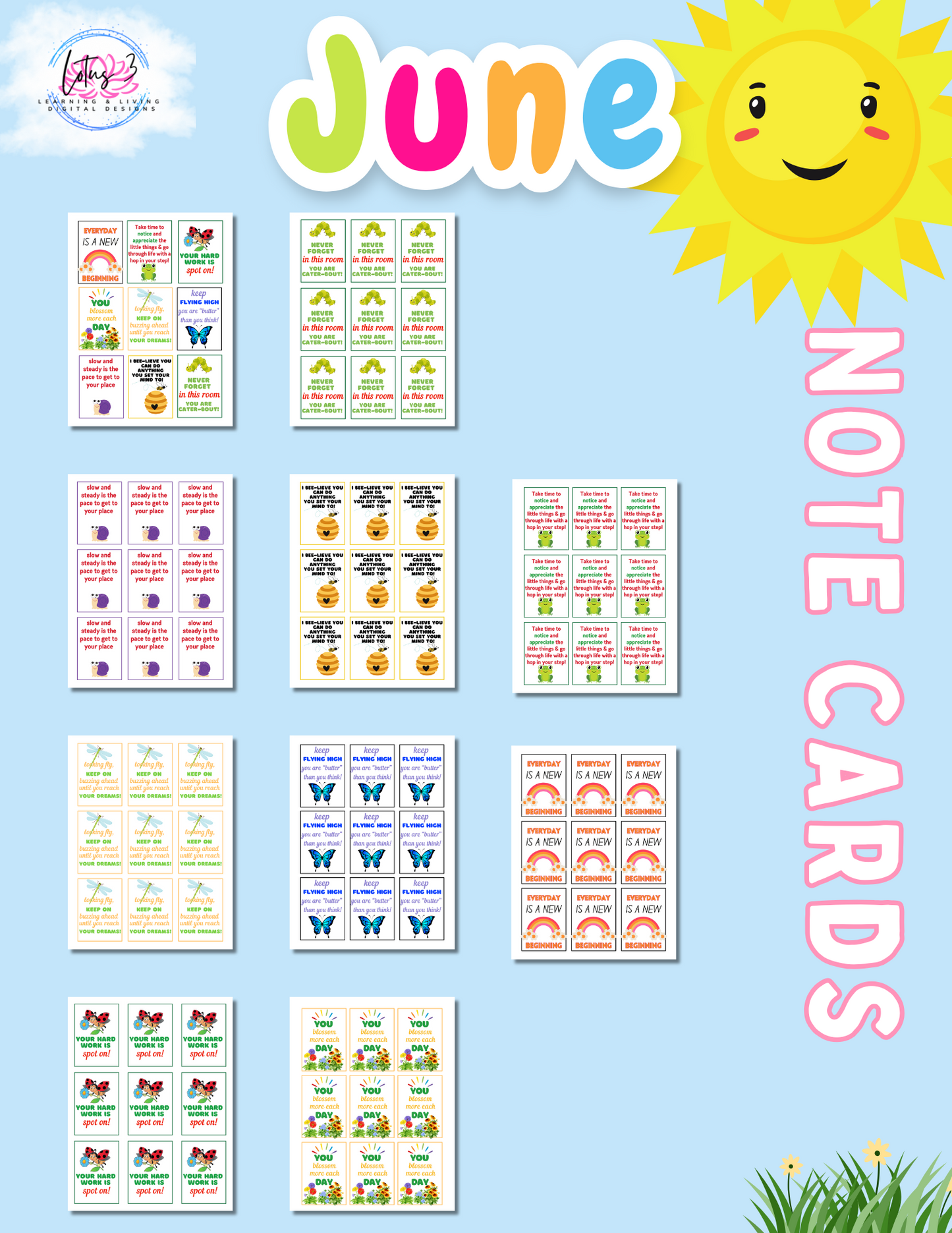 June Resources Packet (DIGITAL DOWNLOAD) Over 75 Activities