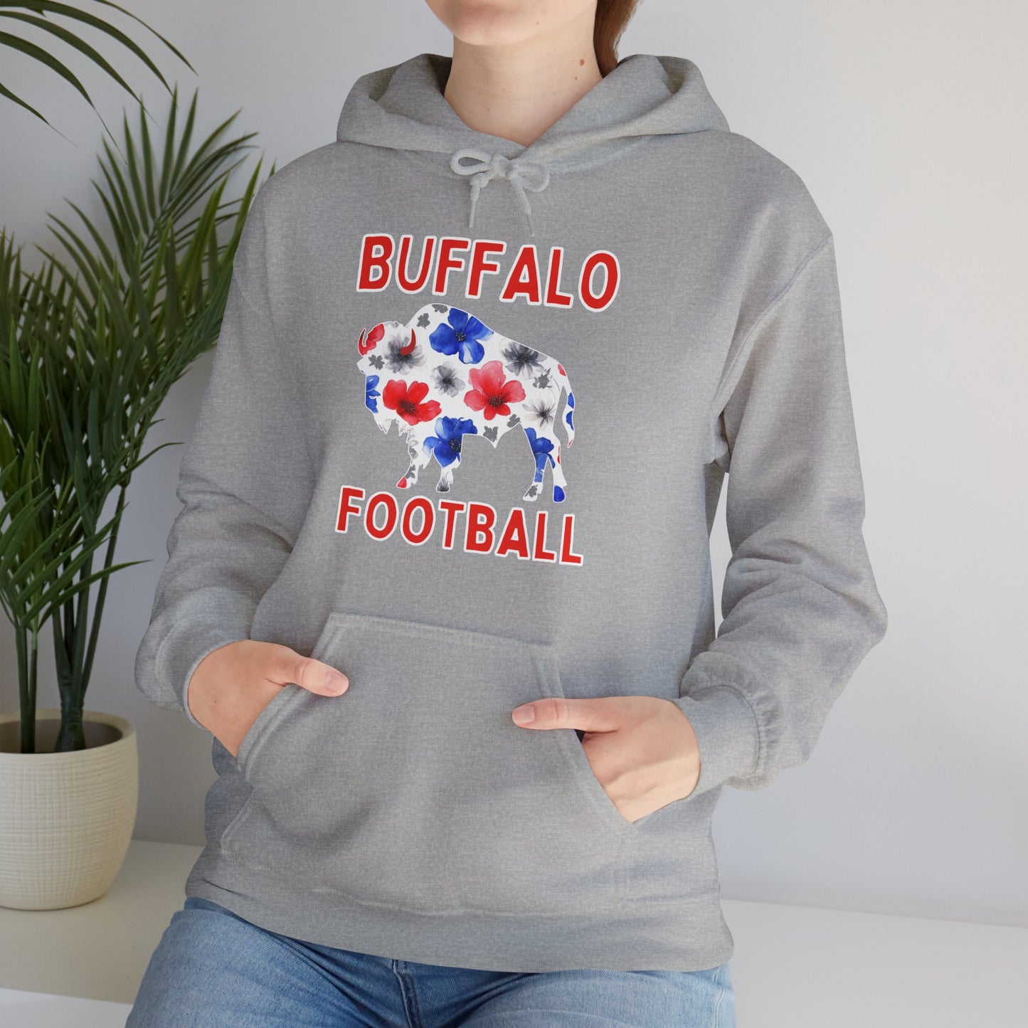 716 Buffalo Sports Fanatic Unisex Heavy Blend™ Hooded Sweatshirt