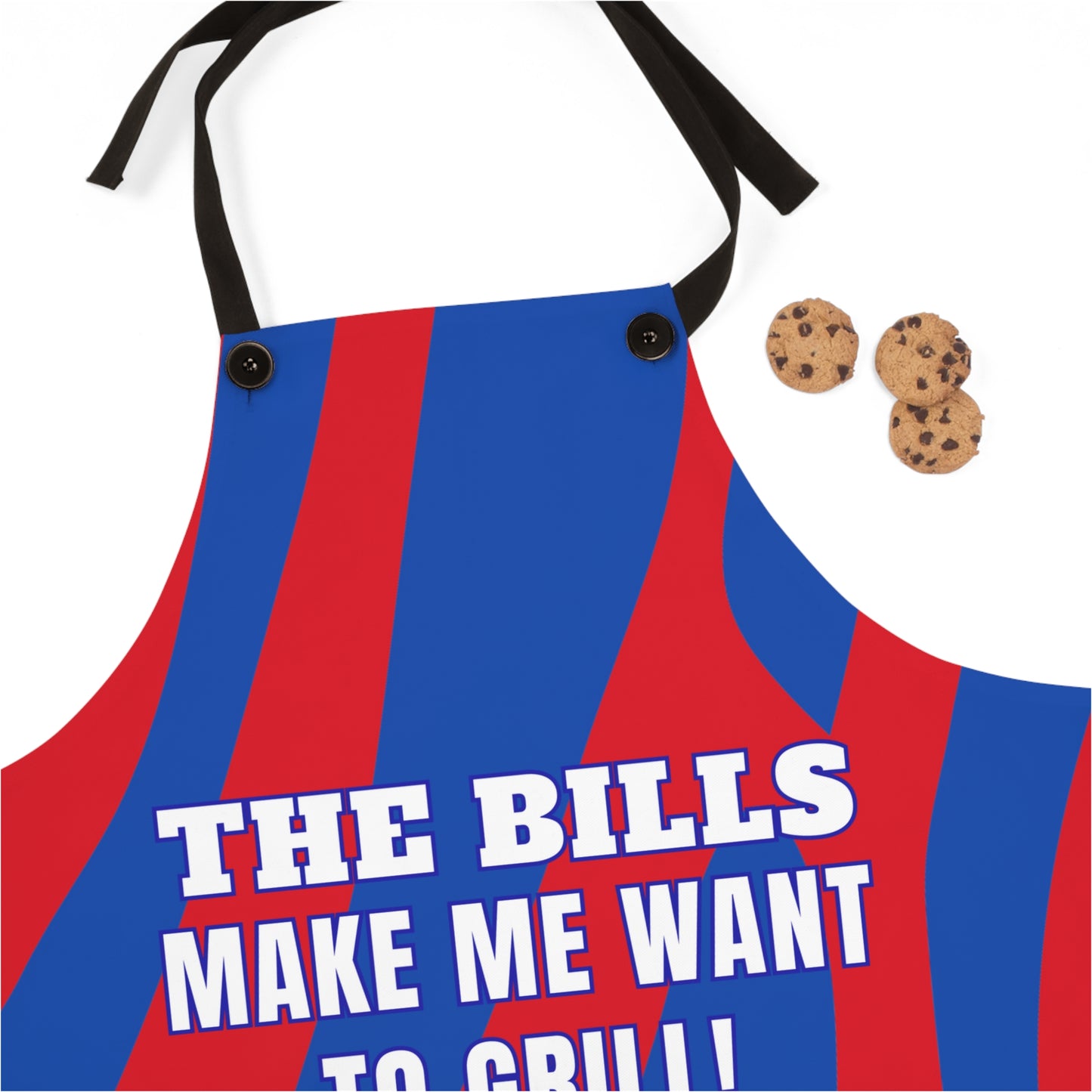 The Bills Make Me Want to Grill Apron