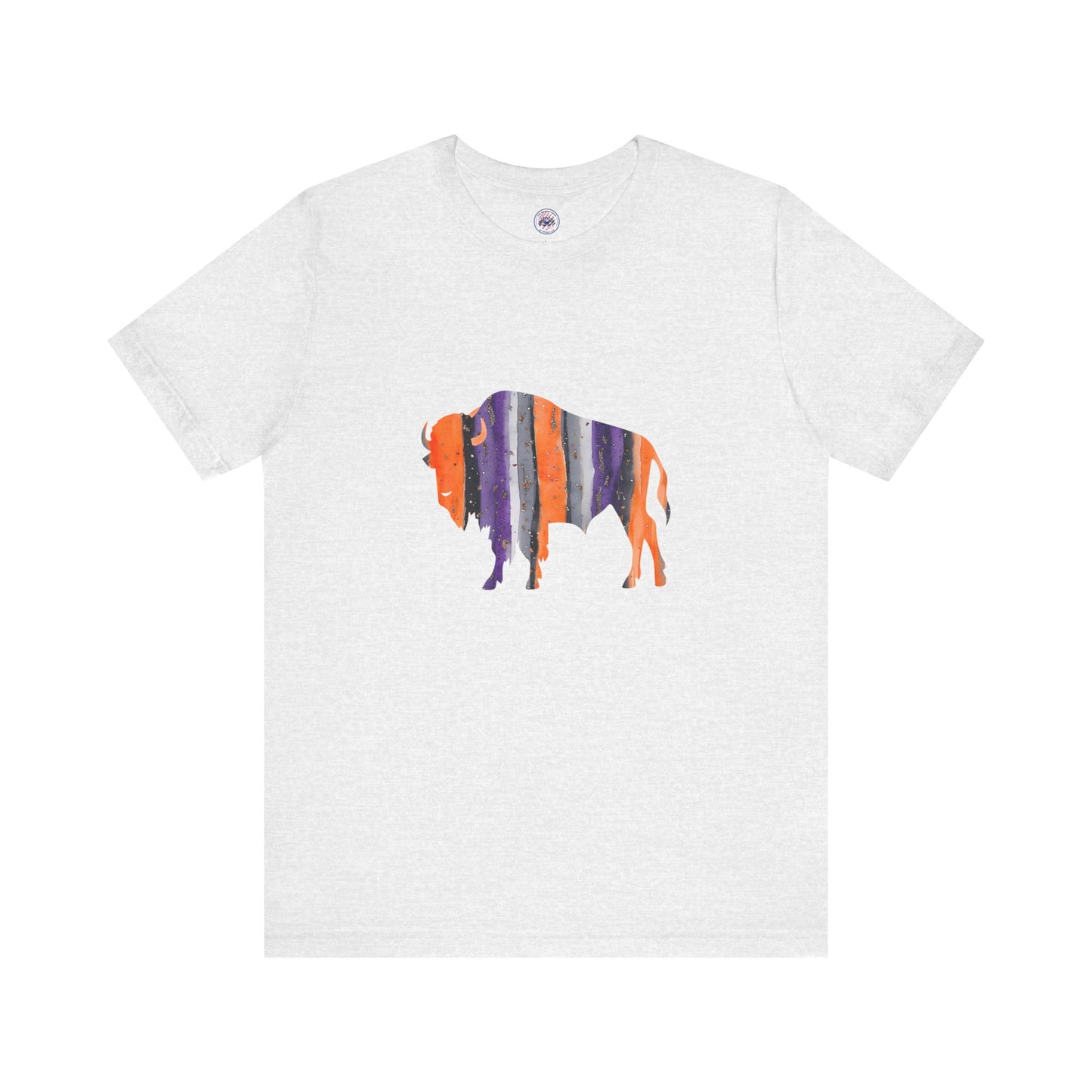 Bandits Watercolor Buffalo Unisex Short Sleeve Tee