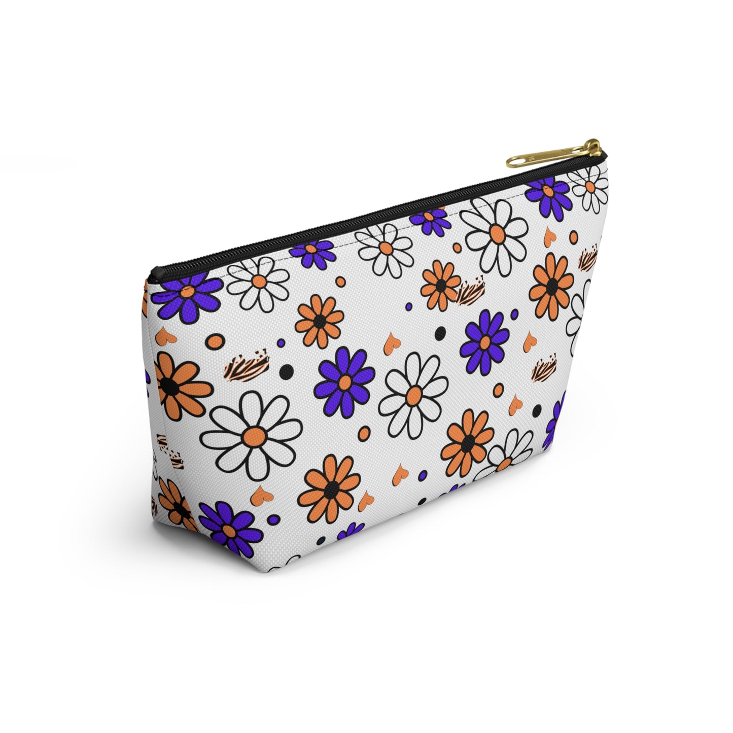 Buffalo Bandits Flower Power Retro Accessory Pouch w T-bottom