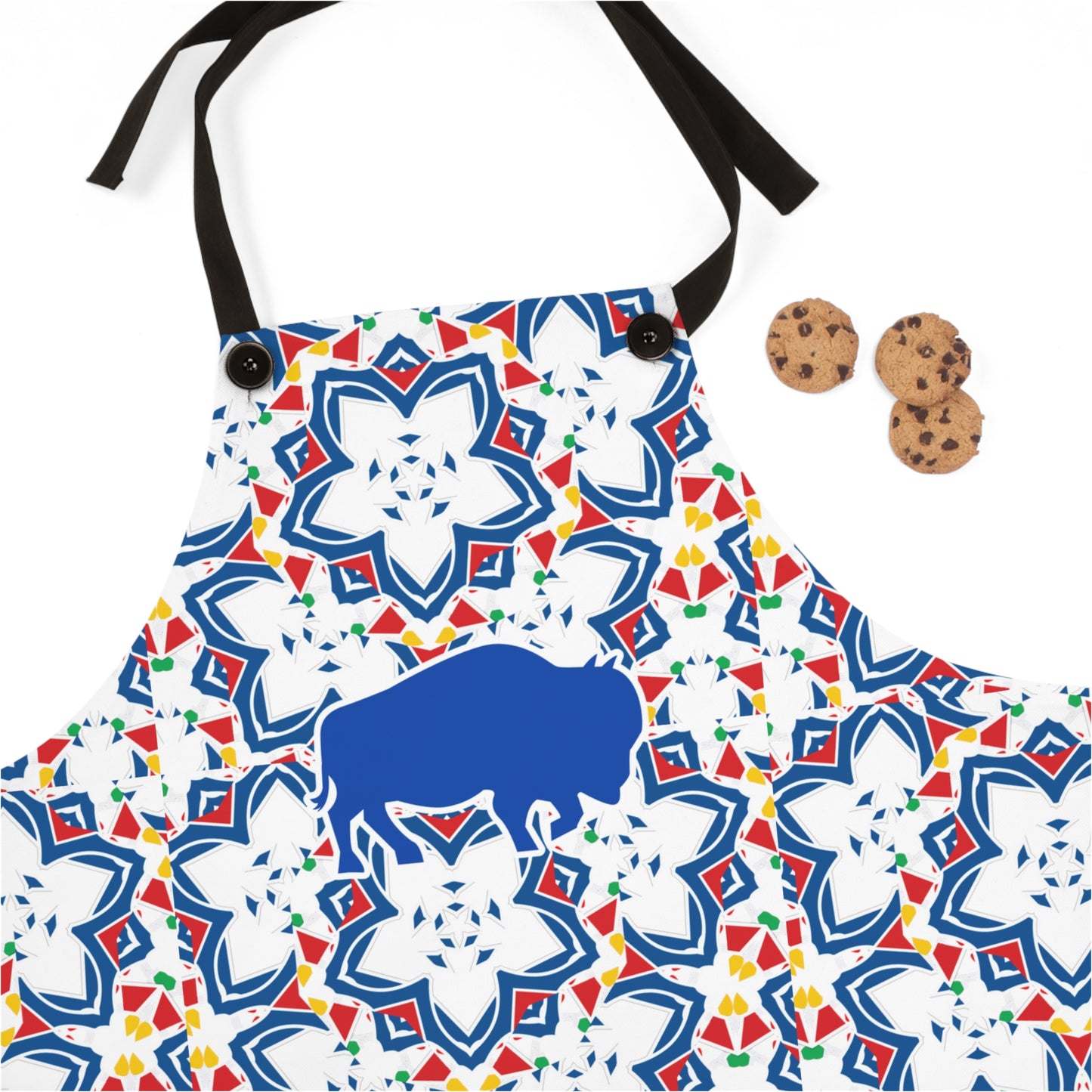 Buff Bills Apron with a Mash Up design