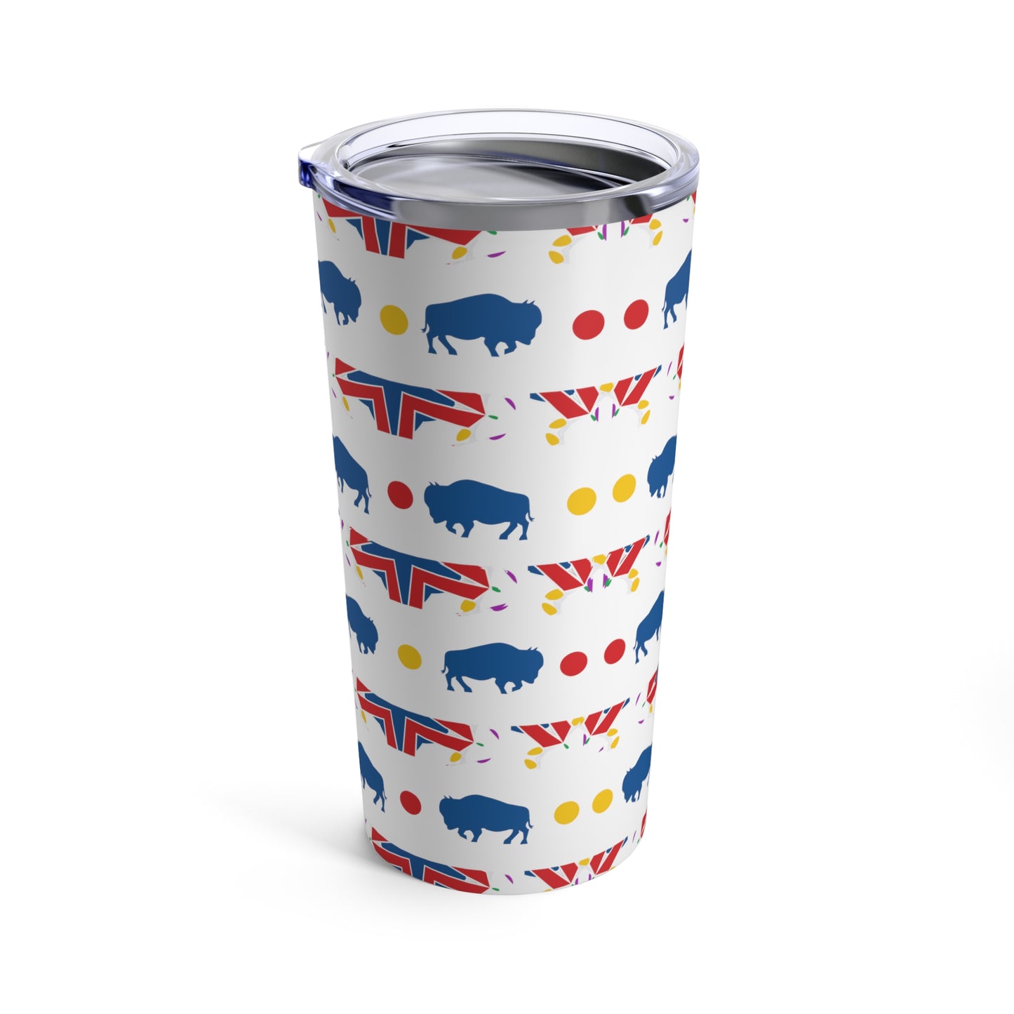 Line 'em Up Buffalo Mash Up  Tumbler 20oz