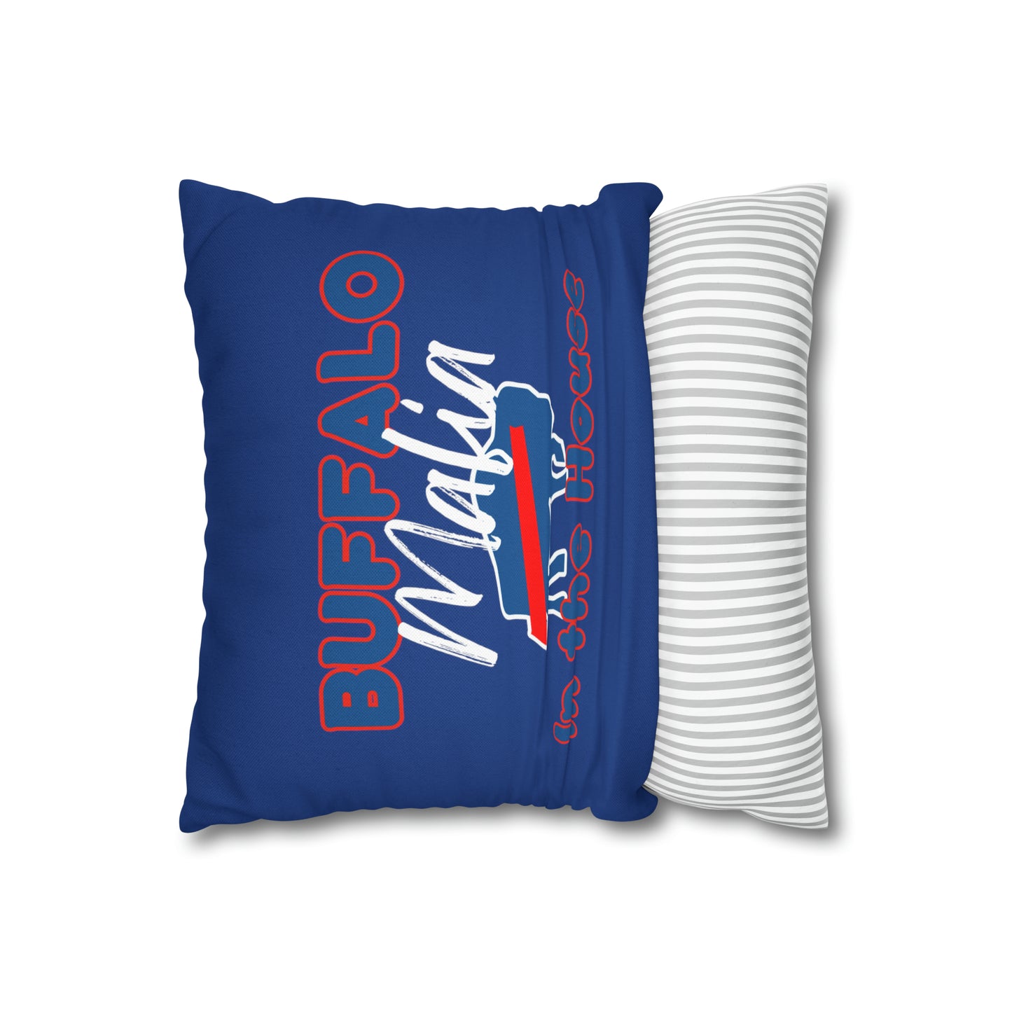 Buffalo Mafia Spun Polyester Square Pillow Case