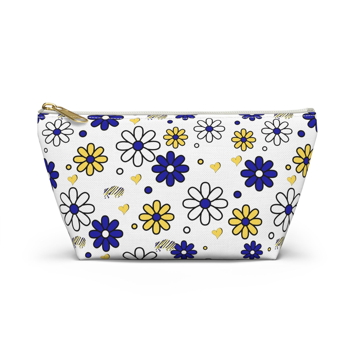 Buffalo Sabres Flower Power Retro Accessory Pouch w T-bottom