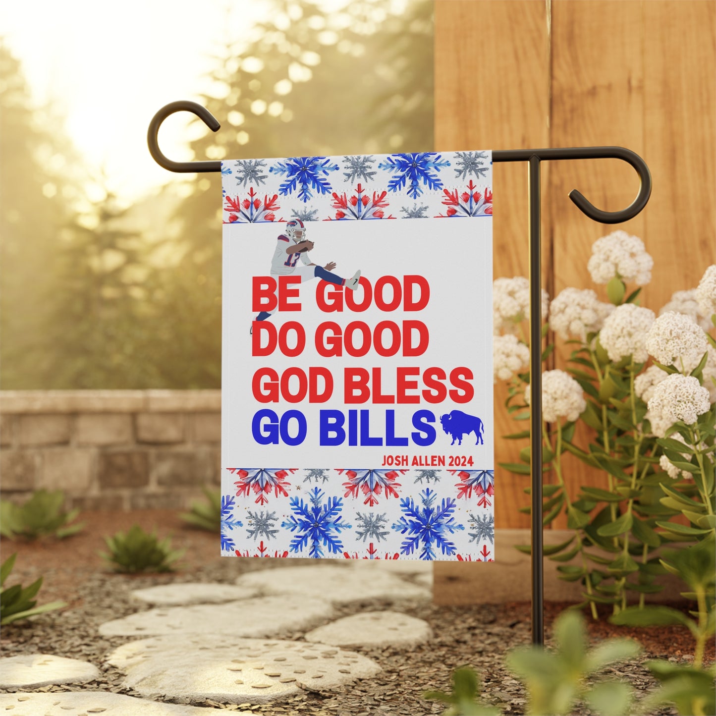 Winter Theme , Be Good, Do Good Flag