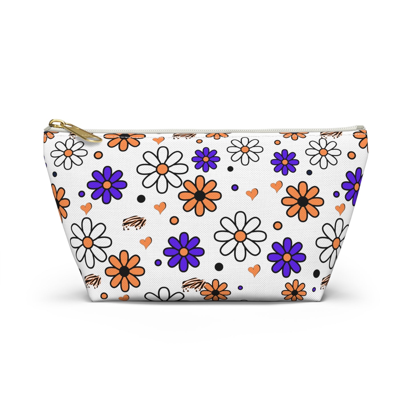 Buffalo Bandits Flower Power Retro Accessory Pouch w T-bottom