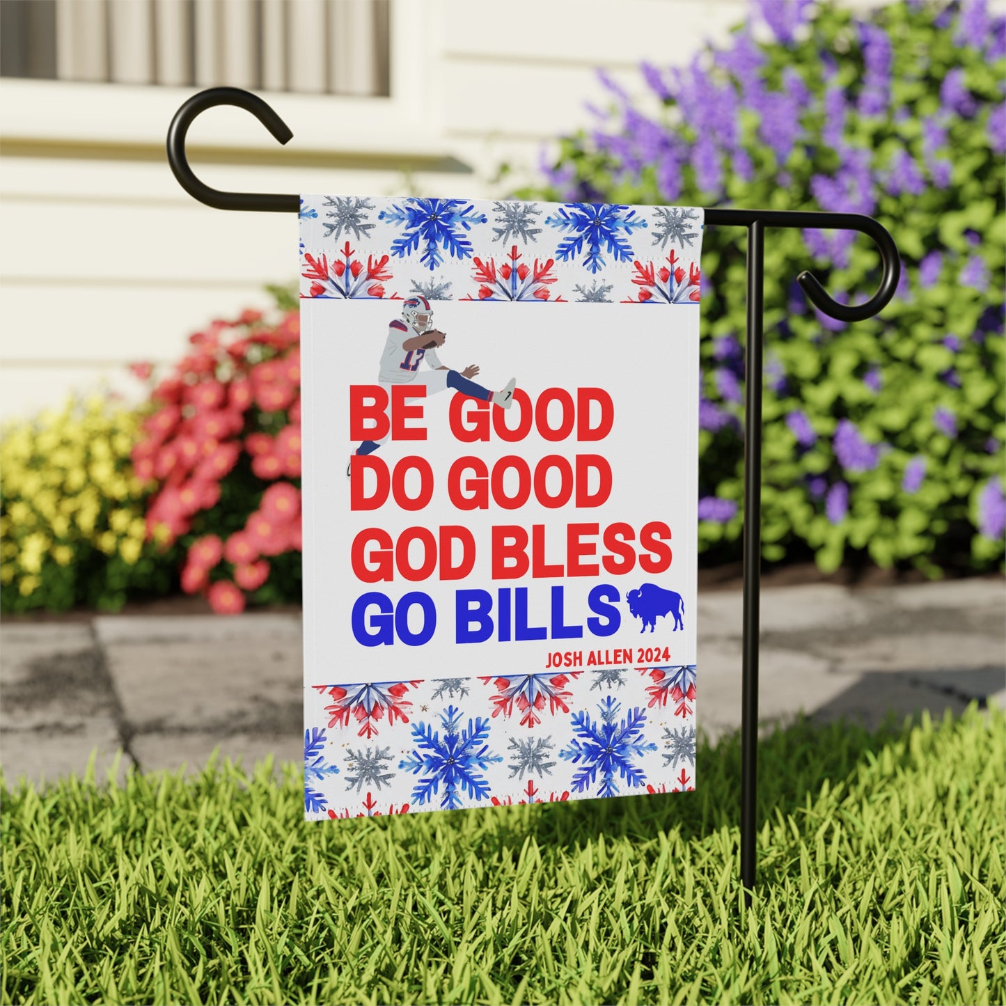 Winter Theme , Be Good, Do Good Flag