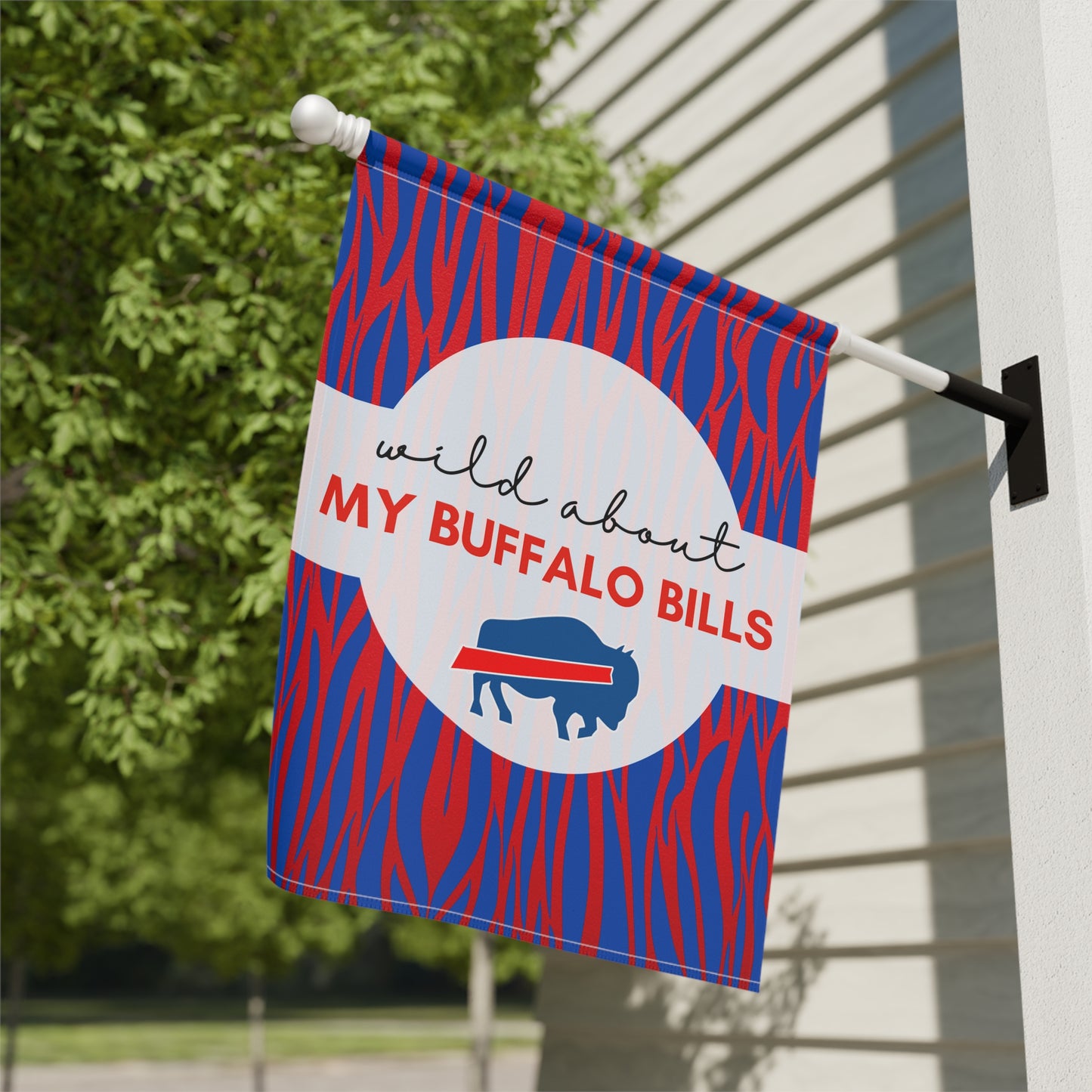 Wild About Buffalo Garden Flags Design #8