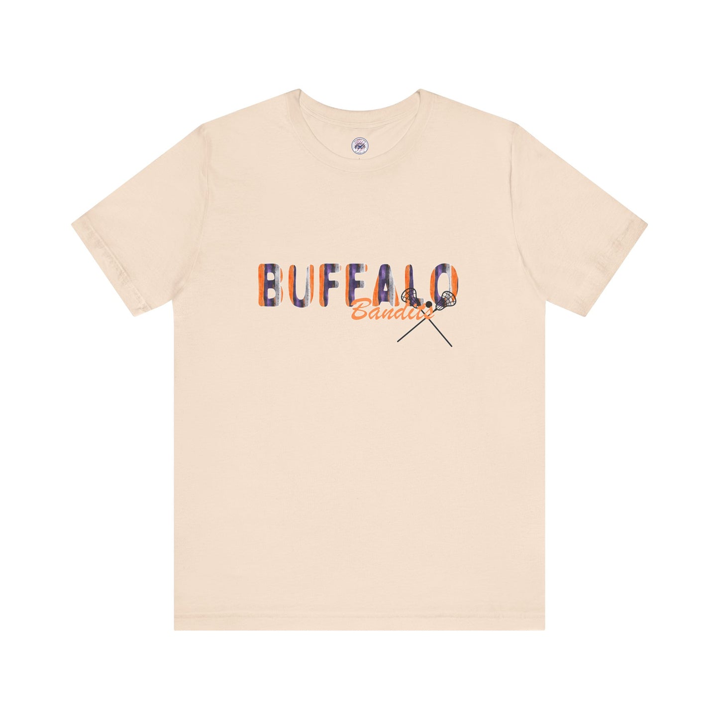 Bandits Watercolor Buffalo Unisex Short Sleeve Tee