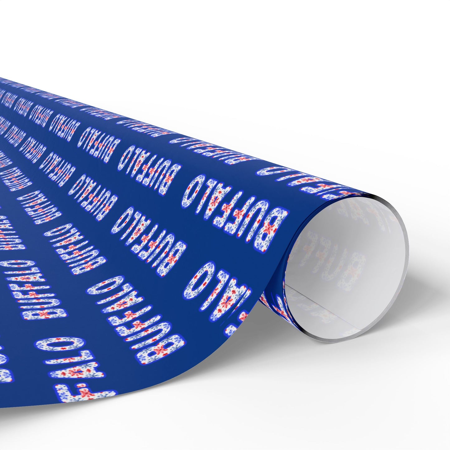 Buffalo Blue Wrapping Paper