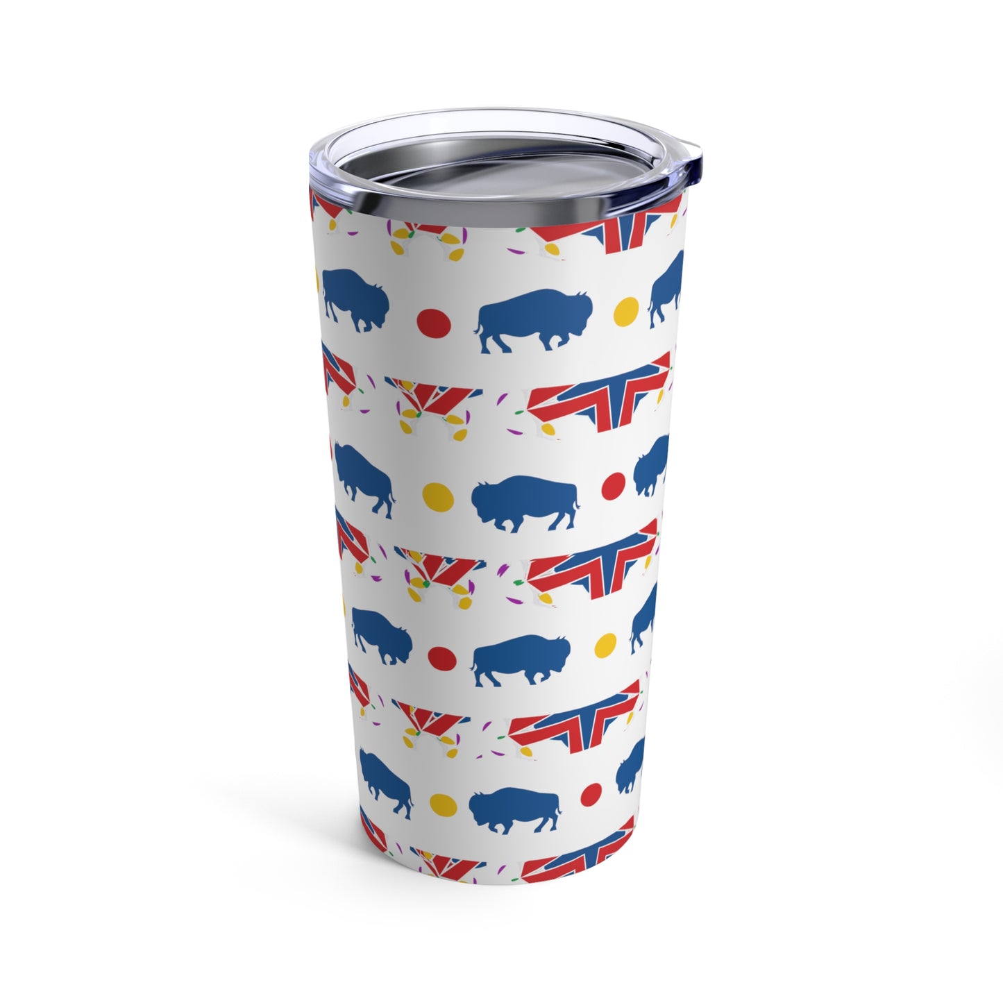 Line 'em Up Buffalo Mash Up  Tumbler 20oz