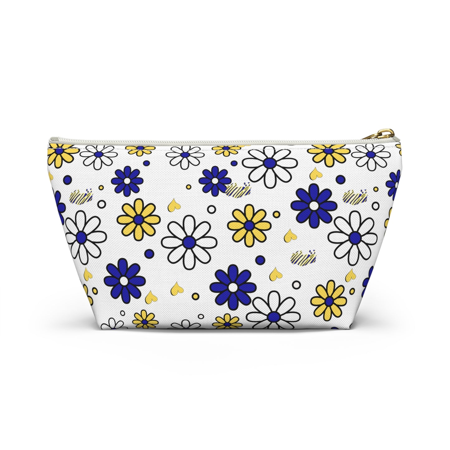 Buffalo Sabres Flower Power Retro Accessory Pouch w T-bottom