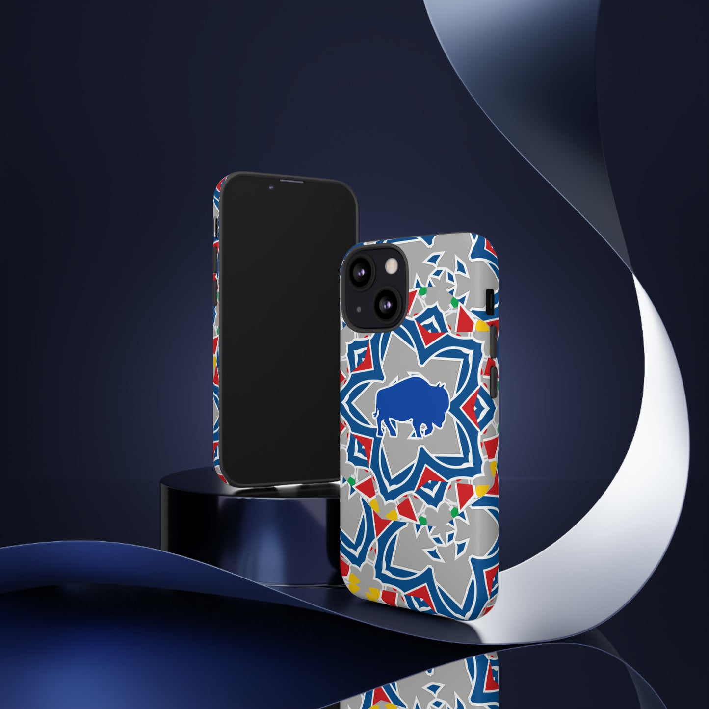 Buffalo Mash Up Design Tough Phone Cases