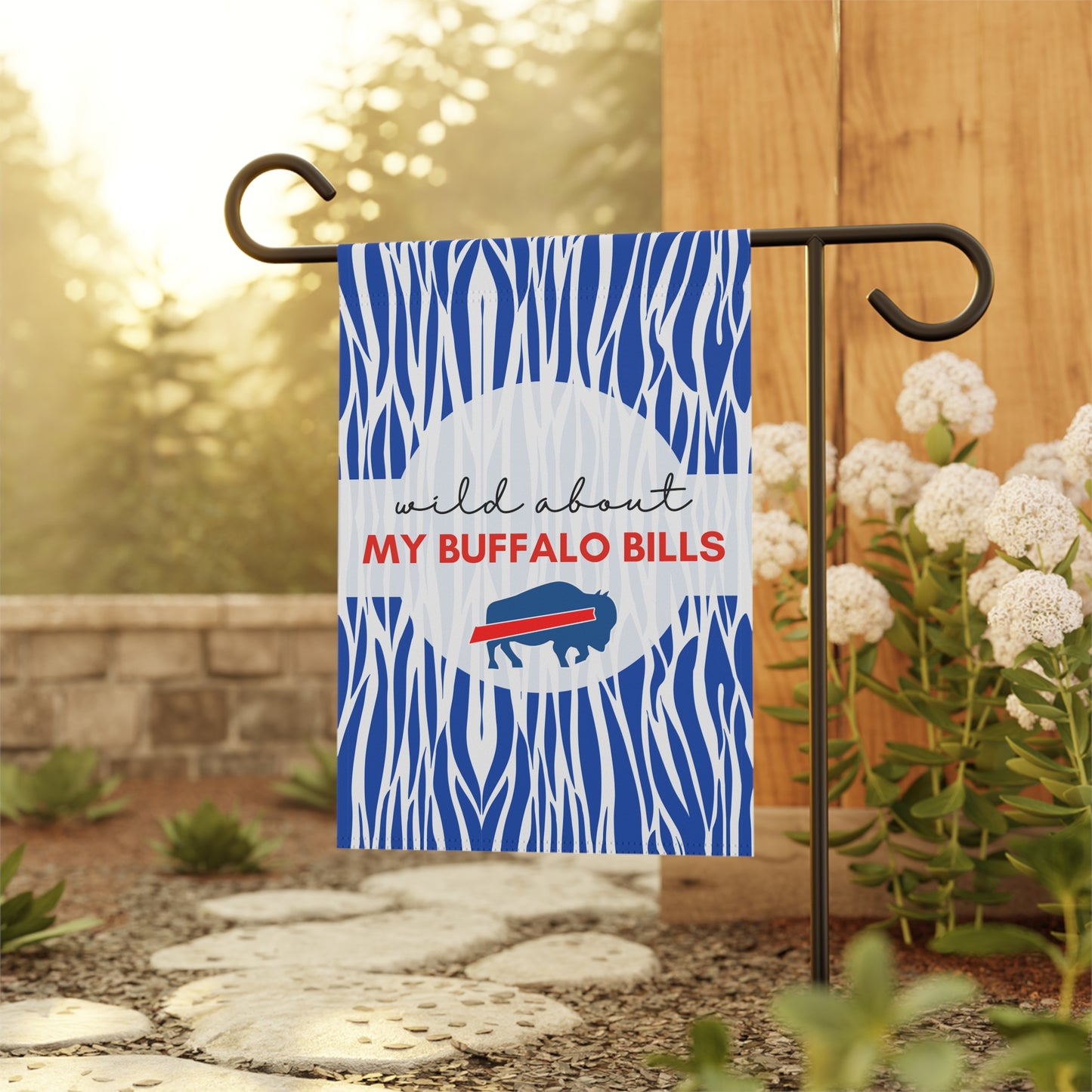 Wild About Buffalo Garden Flags Design #6