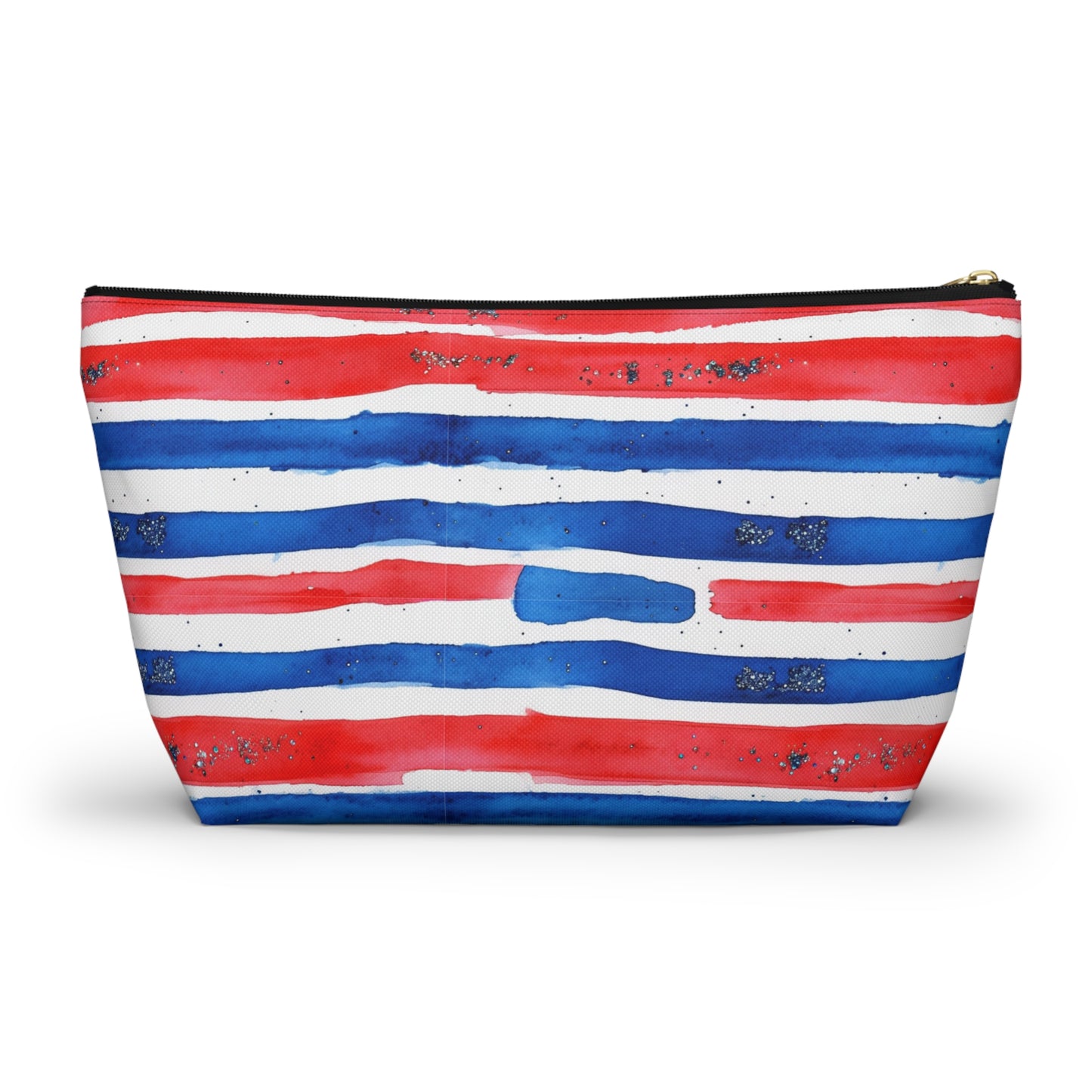 Buffalo Bills Watercolor Striped Accessory Pouch w T-bottom