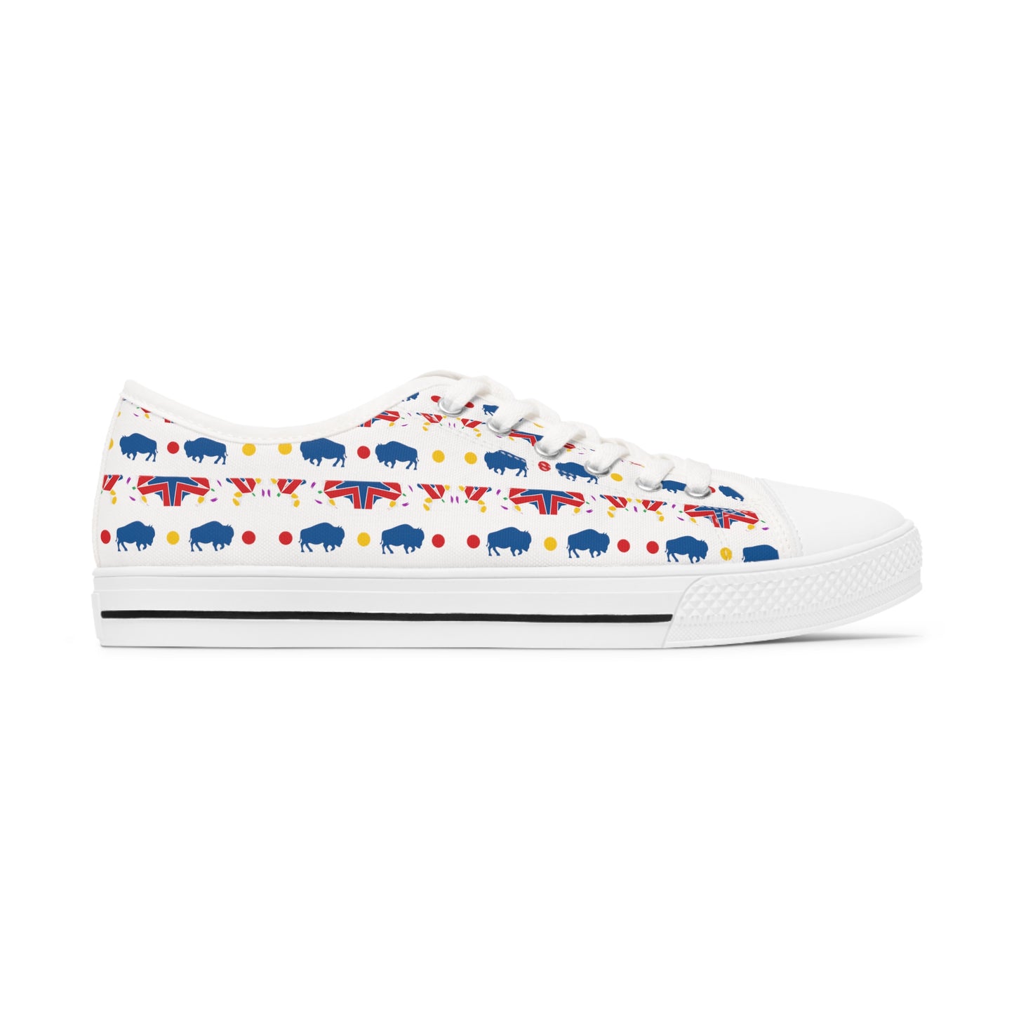 One Buffalo Mash Up Women's Low Top Sneakers