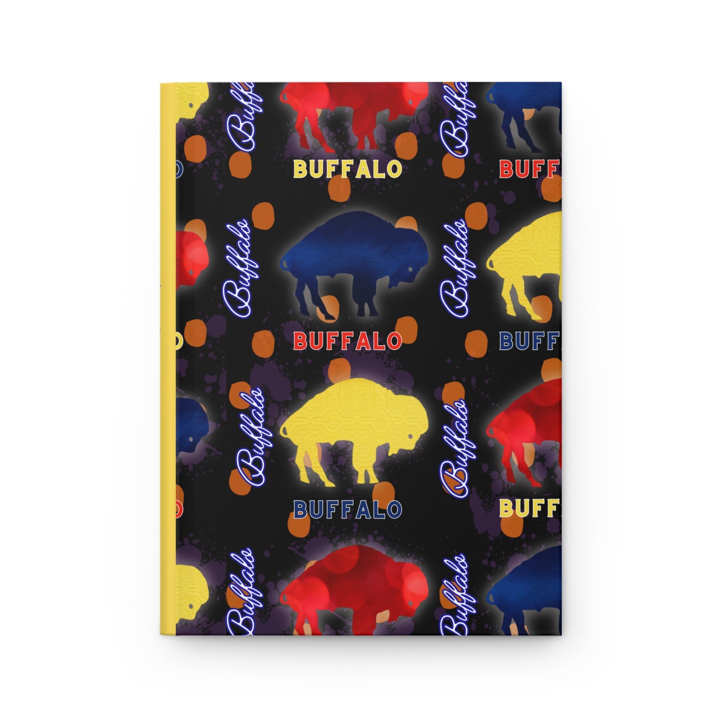 BUFFALO Stampede 6" x 9" 150 Page (75 sheets) white lined paper Hardcover Journal Matte