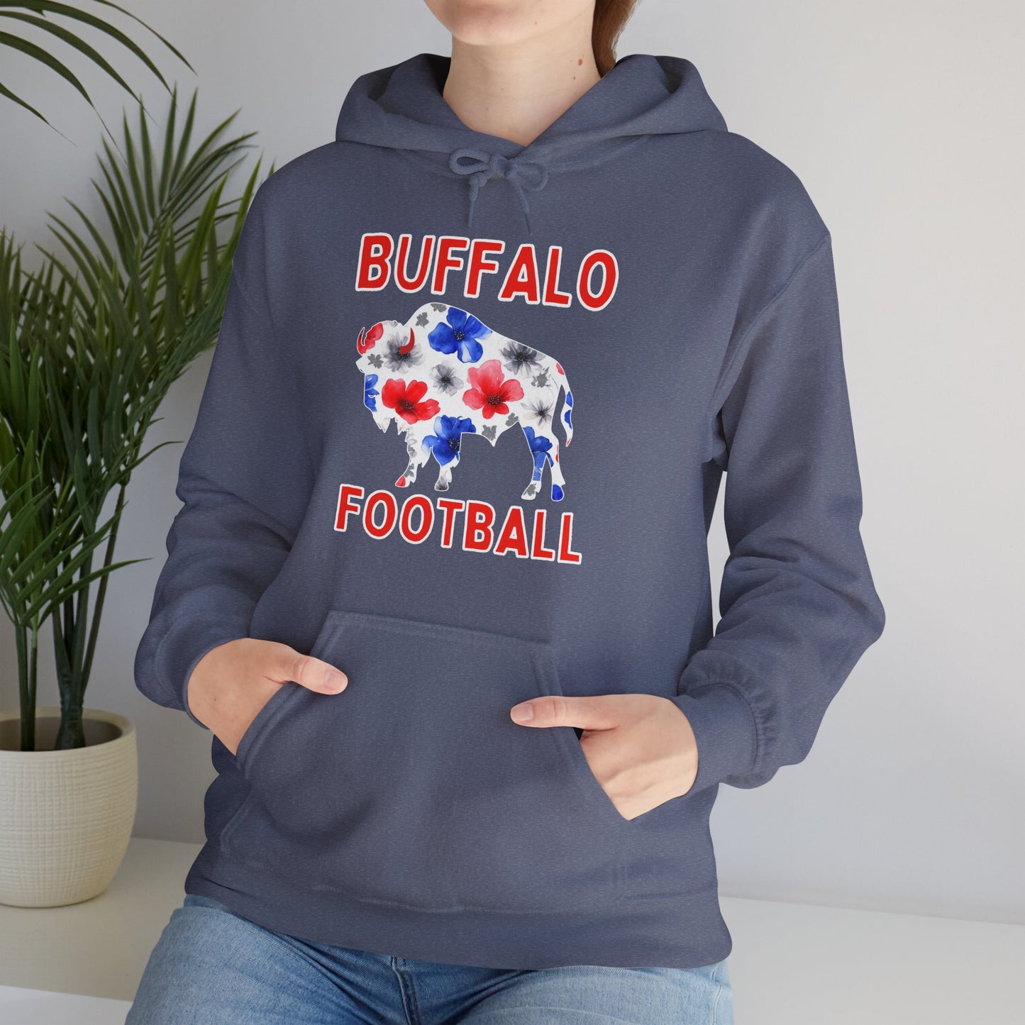 716 Buffalo Sports Fanatic Unisex Heavy Blend™ Hooded Sweatshirt